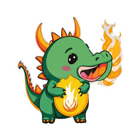 Dragon Blowing Fire Stock Illustrations – 34 Dragon Blowing Fire Stock ...