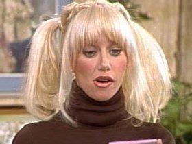 70s Suzanne Somers as Chrissy Snow in brown turtleneck Three's Company celebs in turtlenecks ...