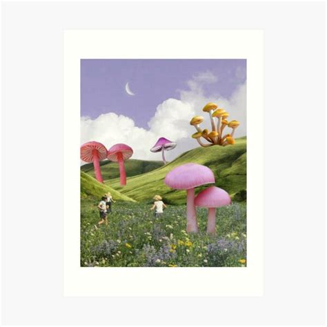 "Fantastic Fungi" Art Print by maisiekane | Redbubble