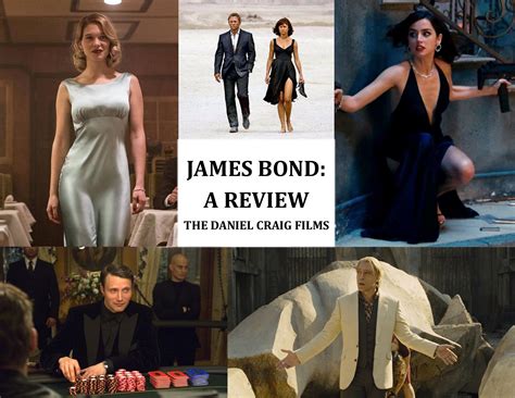 James Bond: A Review - The Daniel Craig Movies — The Gibson Review