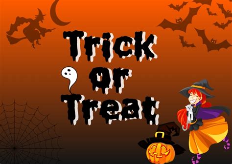 Trick or Treat Postcard Template | PosterMyWall