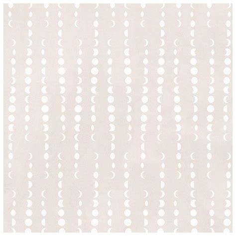 Earthlight Designer Wallpaper in Ashlar 'White and Neutral Tan ...