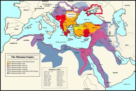 The Ottoman Empire - Maps