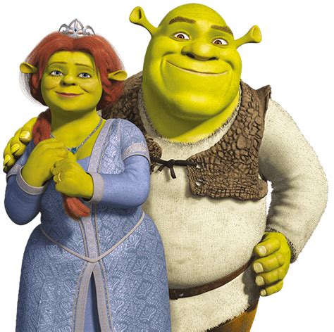 Shrek y Fiona PNG transparente - StickPNG | Shrek, Shrek personajes, Personajes de shrek