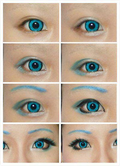 Hatsune Miku Augen Make-up von EzrealCos.deviant ... auf @DeviantArt in 2020 | Cosplay makeup ...