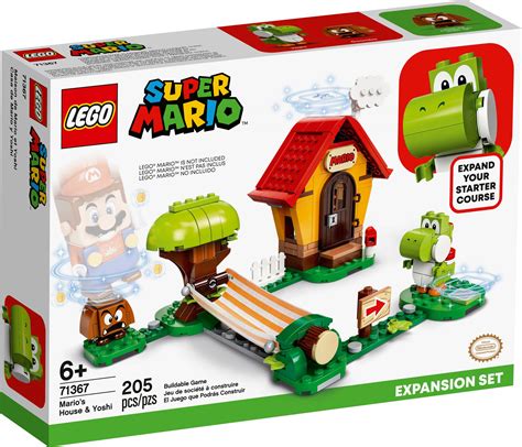 LEGO 71367 Mario’s House & Yoshi Expansion Set | $29.99