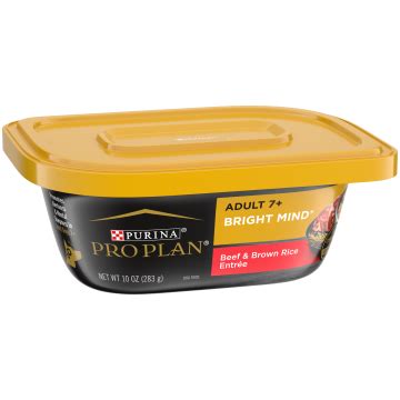 Purina Pro Plan Bright Mind Adult 7+ Chicken & Rice Formula Dog Food