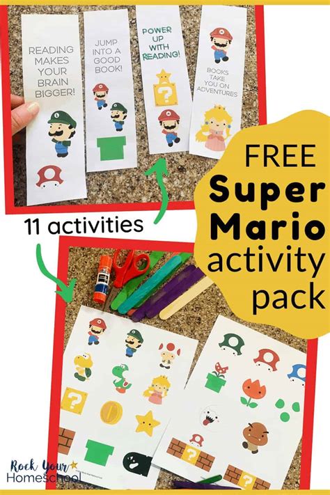 Super Mario Printables: 11 Free Activities for Fantastic Fun for Kids