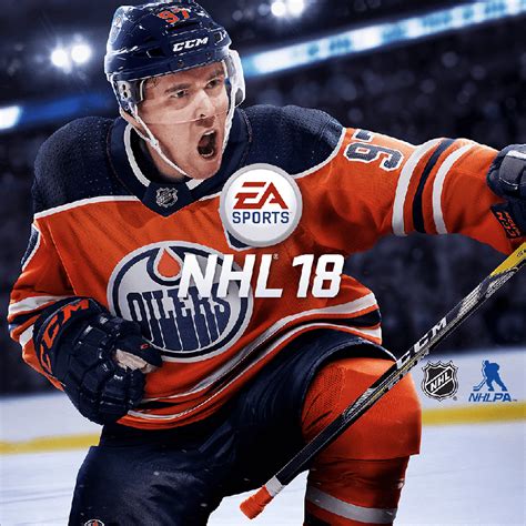 NHL 18 (2017) PlayStation 4 box cover art - MobyGames