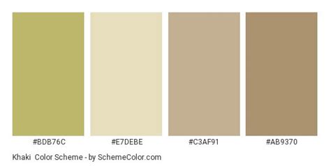 Color scheme palette image | Brown color schemes, Color schemes, Khaki color scheme