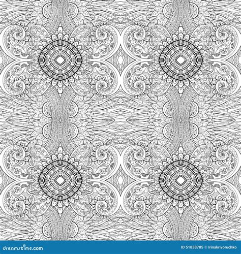 Seamless Abstract Tribal Pattern (Vector) Stock Vector - Illustration ...