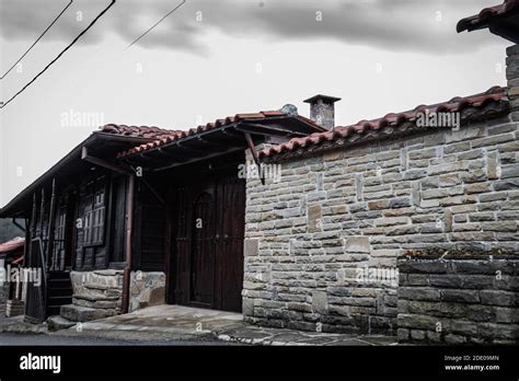 Traditional bulgarian architecture Stock Photo - Alamy