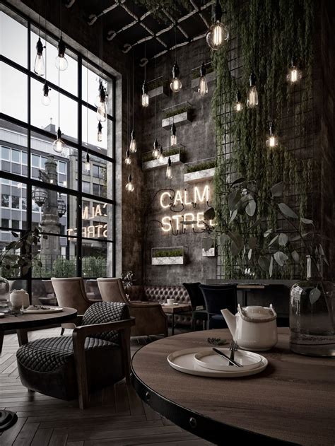 Qatar Calm Street Cafe on Behance | Restaurant interior design, Cafe ...