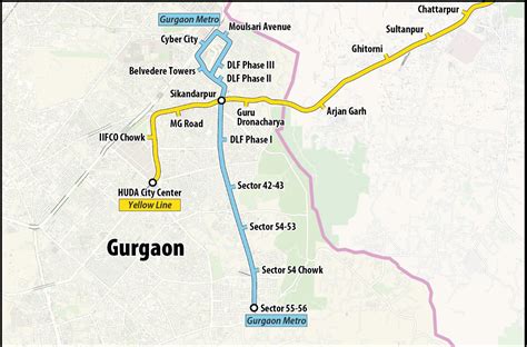 Rapid Metro Gurgaon: Route, Stations, Map, Timings, and Fare – Bricksfamily