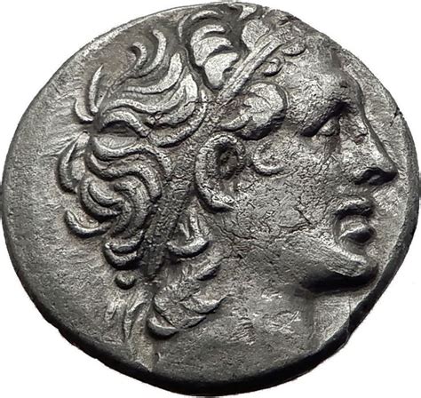 CLEOPATRA VII Julius Caesar Lover 40BC Alexandria Egypt Silver Greek Coin i63305 | Greek coins ...