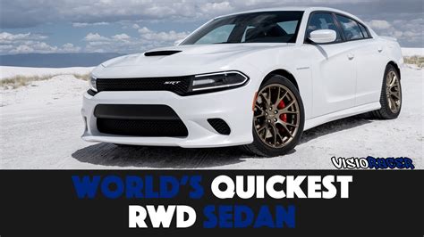 10 Quickest Rear-Wheel Drive Sedans In The World - YouTube