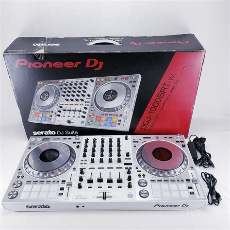 Pioneer DJ Mixer DDJ-1000SRT-W Limited Edition White Controller for ...