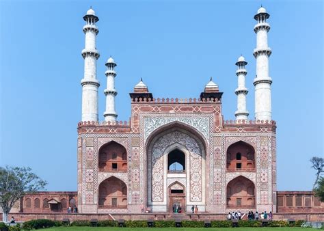 Tomb of Akbar the Great in Sikandra, Agra