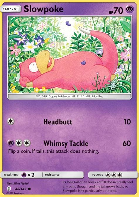 Slowpoke 48 (Guardians Rising 2017) Pokemon Card