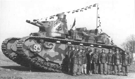 World War II in Pictures: French Char 2C, Biggest Tank Ever