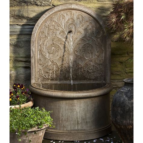 Corsini Wall Garden Water Fountain – Outdoor Fountain Pros