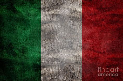 Old Flag of Italy Photograph by Jon Neidert - Pixels