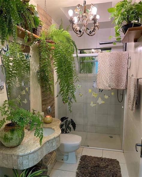 Bohemian Decor ️ on Instagram: “More inspo at @bohoshoppers 😍 Loving this bathroom... 🌿 Are you ...