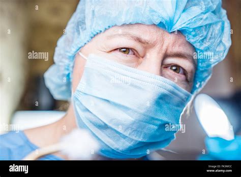 female dentist with tools Stock Photo - Alamy