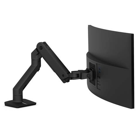 Buy Ergotron – HX Premium Heavy Duty Monitor Arm, Single Monitor VESA Desk – for Flat or Slight ...