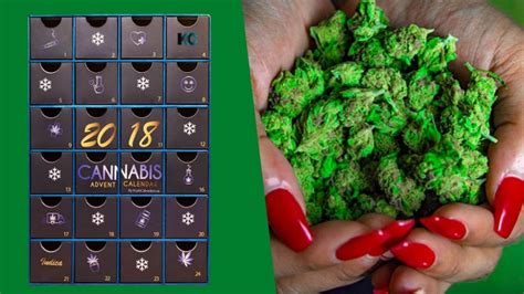 These Kush Christmas Advent Calendars Are Literally Just Canadian Cannabis