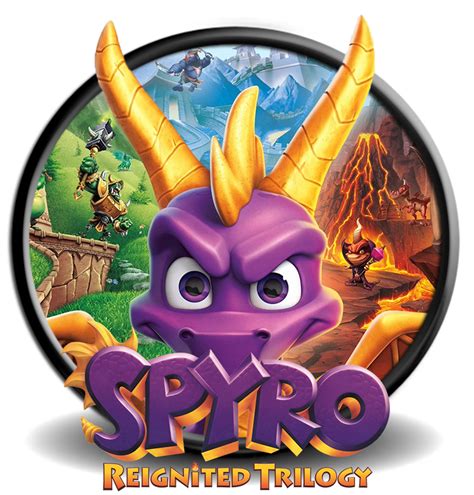 Spyro Reignited Trilogy icon ico by Momen221 on DeviantArt