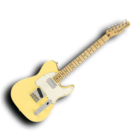 Fender American Performer HS Telecaster with Gig Bag Vintage White Maple Fret Board PRO-SCM ...