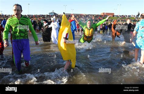 Boxing day swim hi-res stock photography and images - Alamy