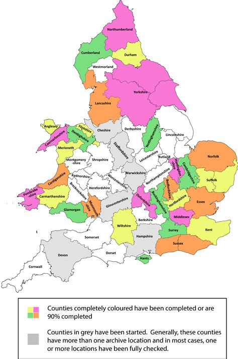 Map of Counties