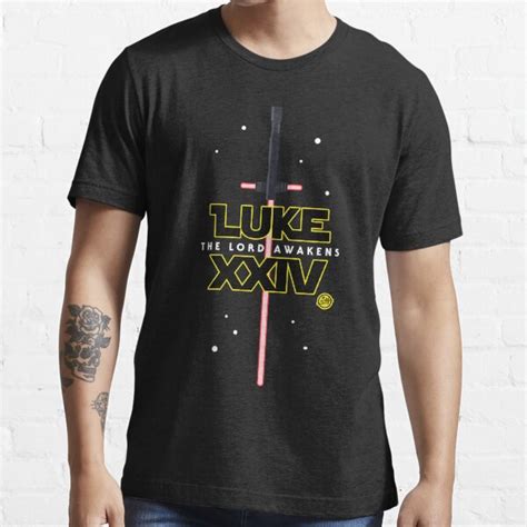 "Luke XXIV The Lord Awakens" T-shirt for Sale by SethHarris | Redbubble | star wars t-shirts ...