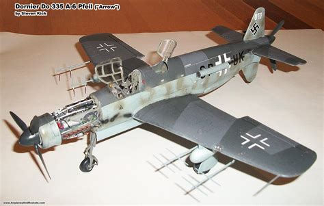 Dornier Do 335A-6 Scale Model (Steven Krick) - Airplanes and Rockets