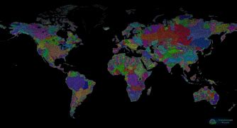 The world's watersheds, mapped in gorgeous detail - Big Think