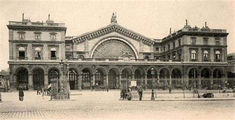 Paris Années 1900 - Gare de l'Est | Architecture parisienne, Paris, Vieux paris
