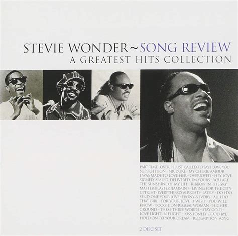 Stevie Wonder – Song Review Greatest Hits Collection CD – Let's Save the CD