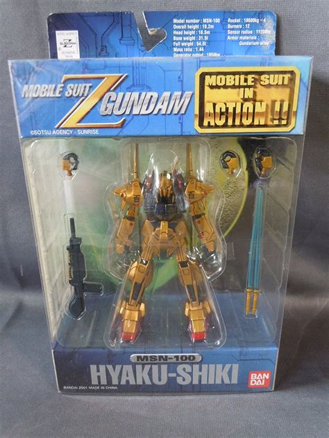 Bandai Mobile Suit Gundam In Action Figure MSN-100 Hyaku-Shiki | eBay