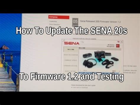 18 How Do I Update The Firmware On My Sena 20s Evo Quick Guide