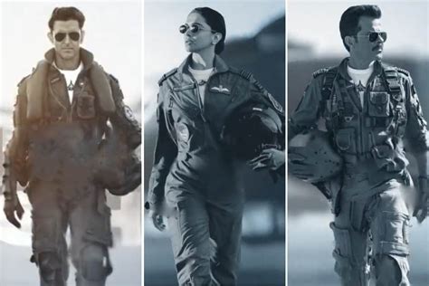 Fighter | Fighter motion poster: Hrithik Roshan, Deepika Padukone and Anil Kapoor bring Top Gun ...