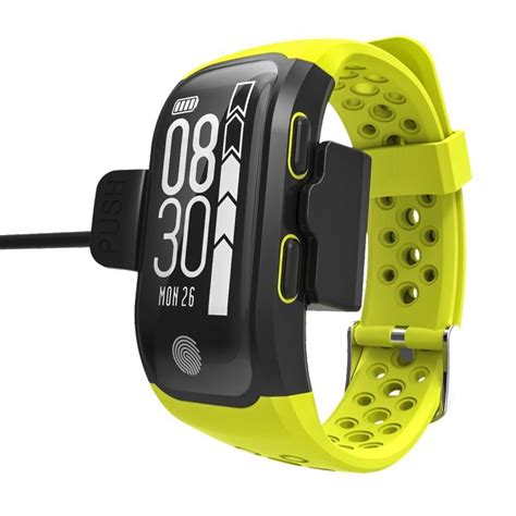 New Bluetooth GPS Smart Band IP68 Waterproof Smart Wristband Heart Rate ...