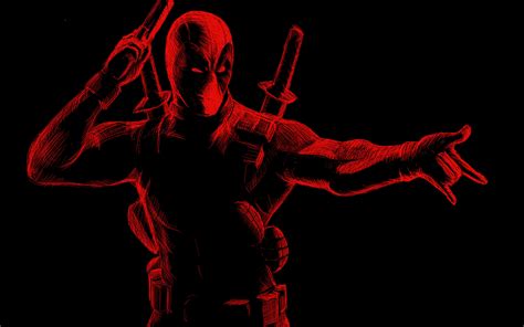 1920x1200 Deadpool Red Art 1080P Resolution ,HD 4k Wallpapers,Images,Backgrounds,Photos and Pictures