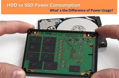 HDD vs SSD power Consumption » Differences & Calculations.