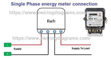 Single Phase Meter Box Wiring Diagram - Uploadful