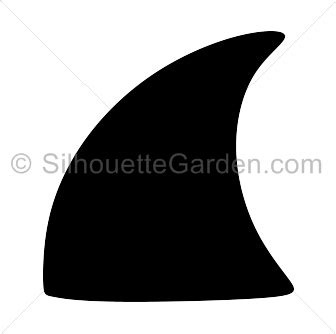 Shark Fin Silhouette - Free Clip Art, Printable, and Vector Downloads