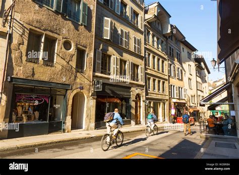 Old Town, Geneva, Switzerland Stock Photo - Alamy