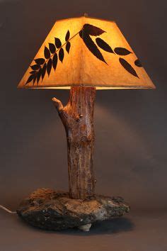 12 Rustic Wood Lamps ideas | wood lamps, rustic wood, rustic