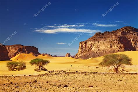 Sahara Desert, Tadrart, Algeria — Stock Photo © muha04 #4679799